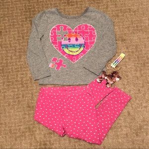 3T Hand Matched Girls Outfit (See Descript.)